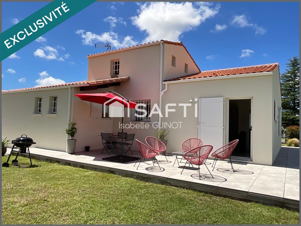 Maison 3 chambres, vie de plain-pied, grand jardin