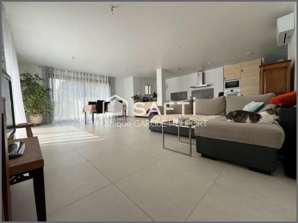 Villa de 2024, 4 faces, 129m2, 4 chambres, terrain piscinable