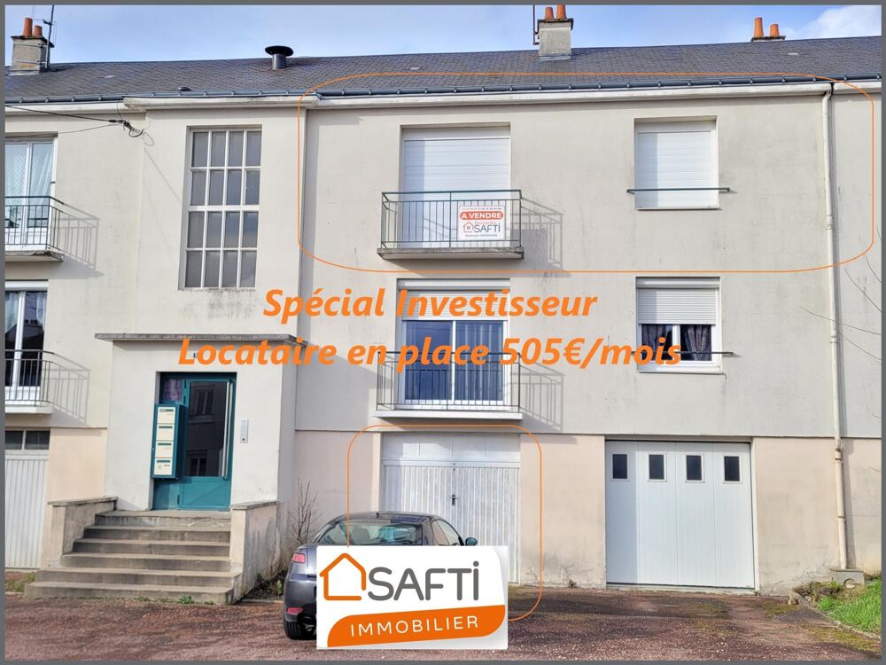 Vente Appartement APPARTEMENT Loué : 2ch + Garage + Jardin partagé Descartes