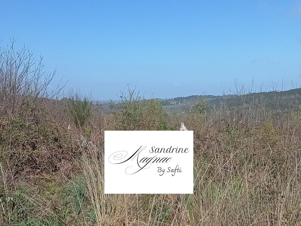 Vente Terrain terrain constructible de 6550m² avec vue Sarlat-la-caneda