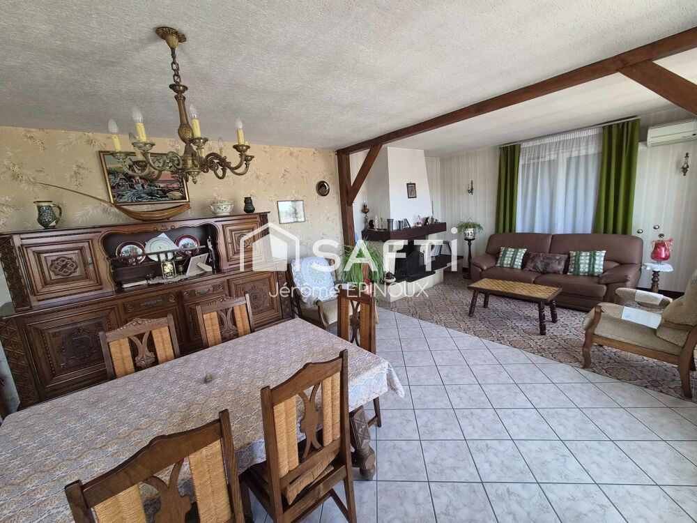 Vente Maison Un bel éventail de prestations pour ce pavillon aux beaux volumes, que des + !!! 4 chambres + une belle superficie de terrain + Chatellerault