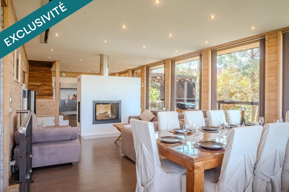 Villa contemporaine dinspiration chalet avec piscine intérieure  Aux portes de Bâle