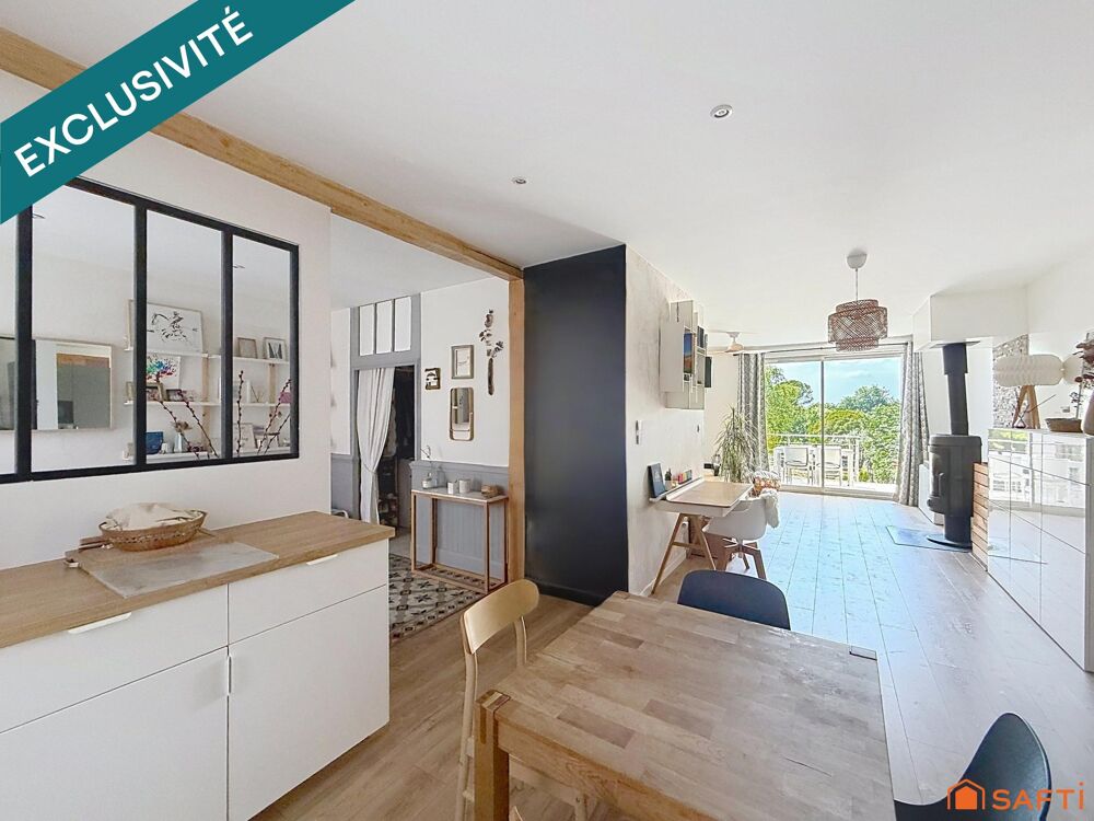 Le charme d'une maison de village, le confort d'une rénovation récente.