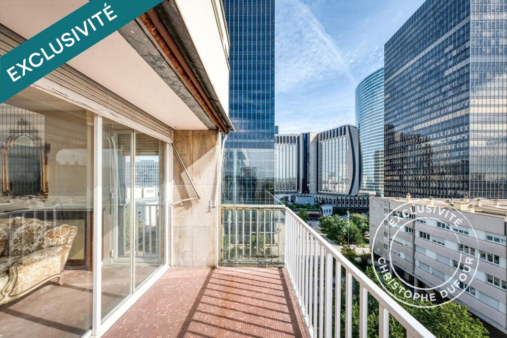 Vente Appartement PUTEAUX - Appartement familial de 121 m² au dernier étage avec balcon, box et cave Puteaux