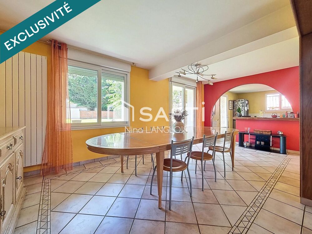 Vente Maison Pavillon familial spacieux – Quartier du Vert Galant – 153 m² habitables sur terrain de 701 m² Tremblay-en-france