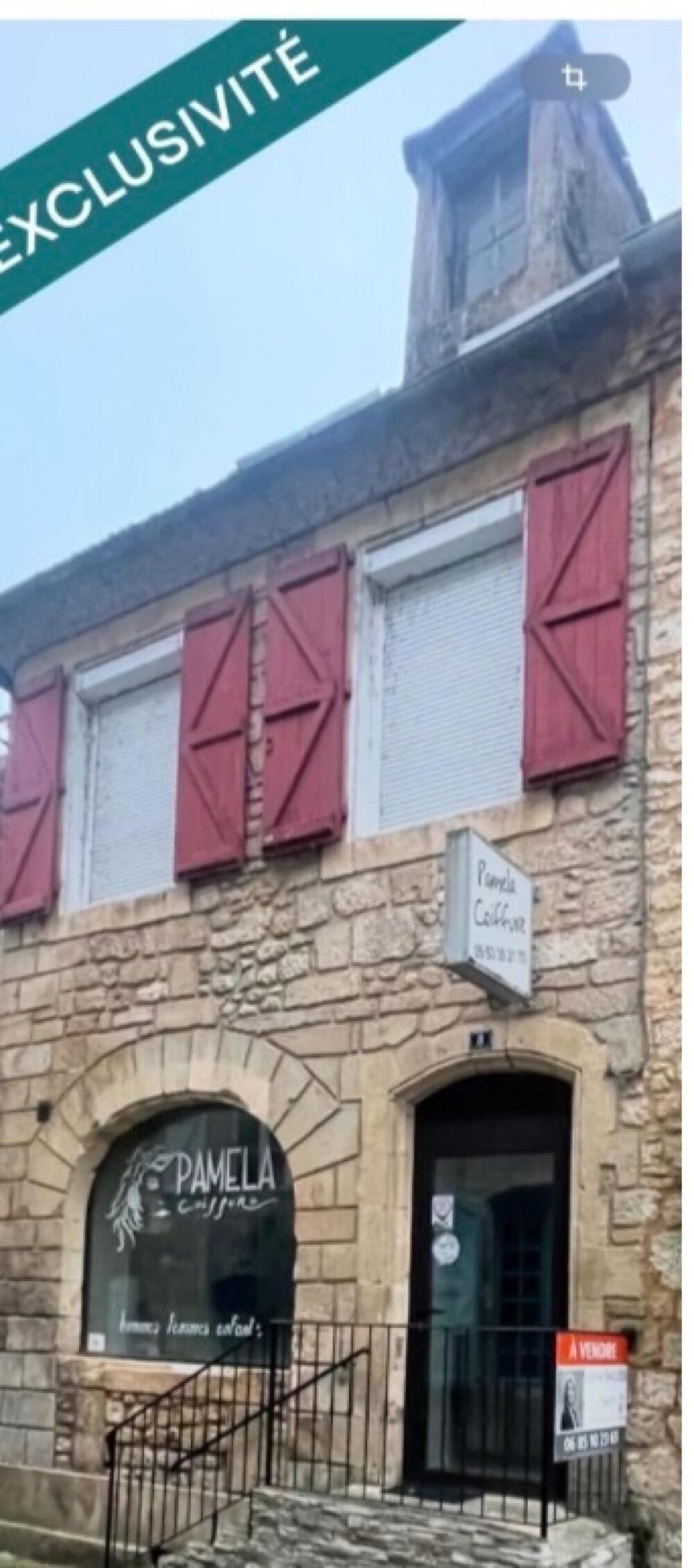 Vente Maison Immeuble en pierre au coeur de la commune du Bugue Le bugue