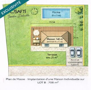  Terrain � vendre 708 m�