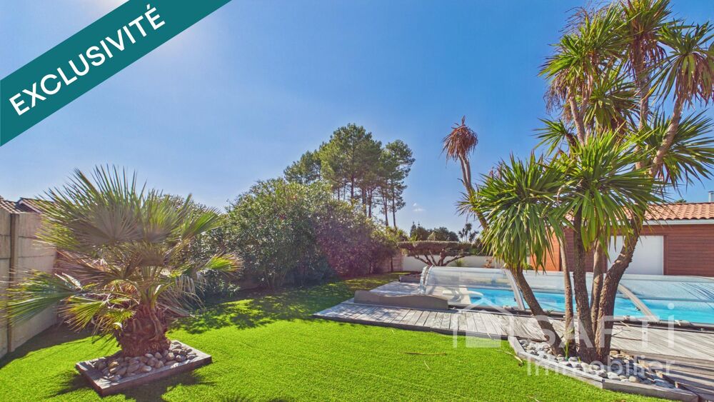 Vente Maison Magnifique maison de plain-pied avec 5 chambres et piscine couverte Biscarrosse