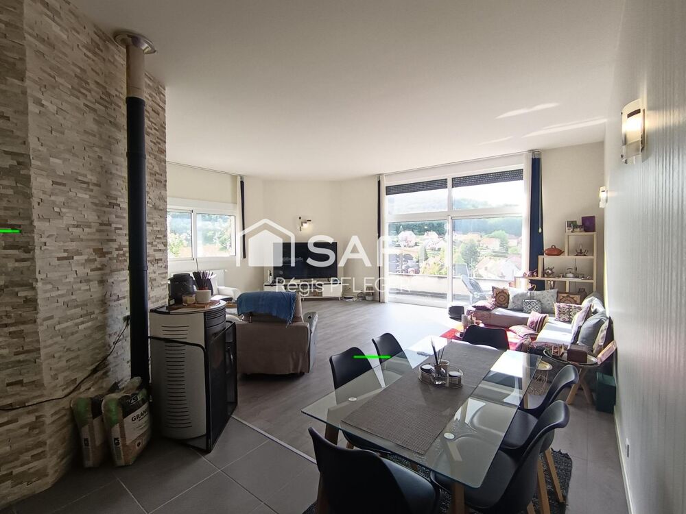 Belle maison avec vue dégagée