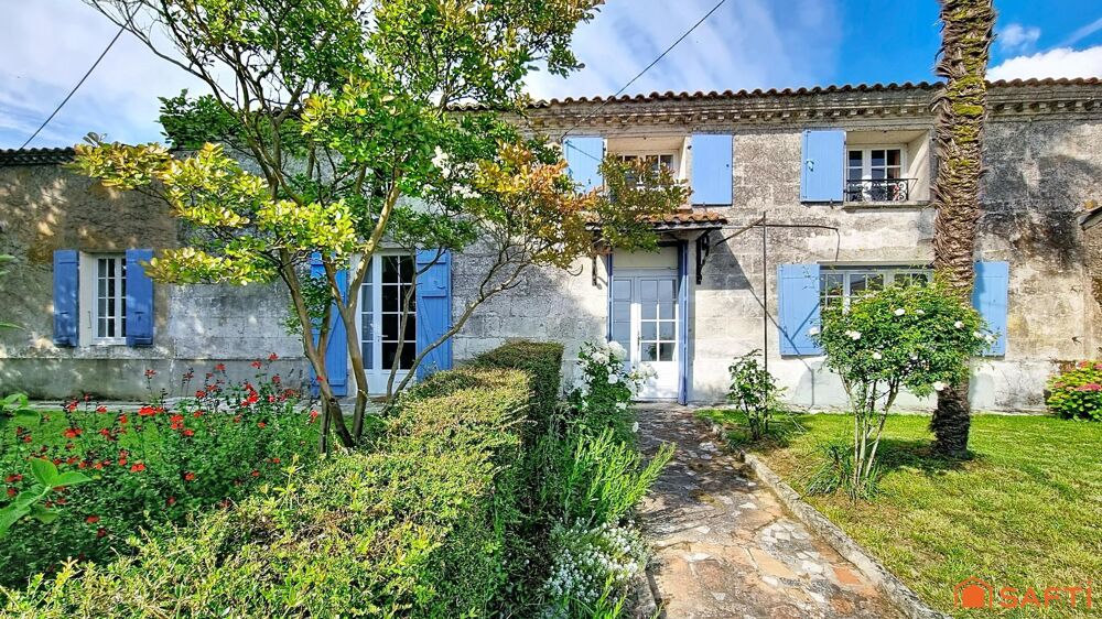 Authentique maison charentaise de caractère avec piscine et vue estuaire !