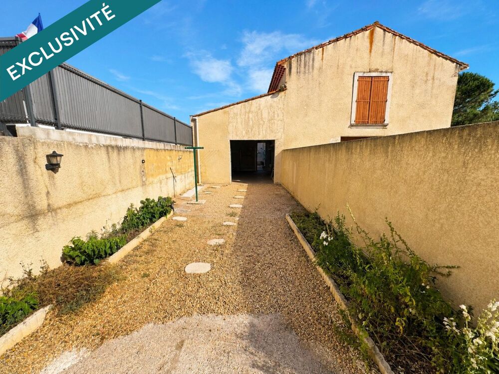 LIGNAN-SUR-ORB  MAISON IMPECCABLE AVEC TERRASSE DE 70 M² ET GRAND GARAGE