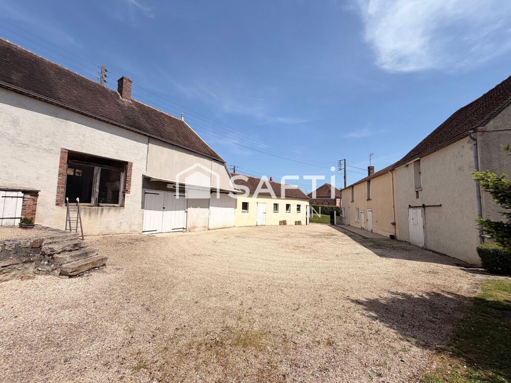 Maison T5 avec dépendances et 3 garages et jardin