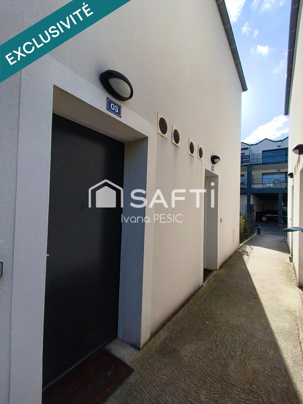 ST JEAN LE BLANC  T3 Duplex avec jardin privatif  DPE C