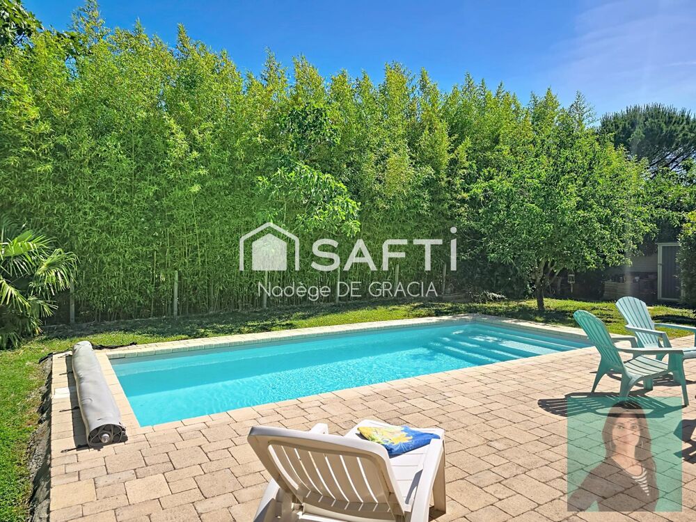 Maison T6 144 m2 avec piscine & garage centre ville