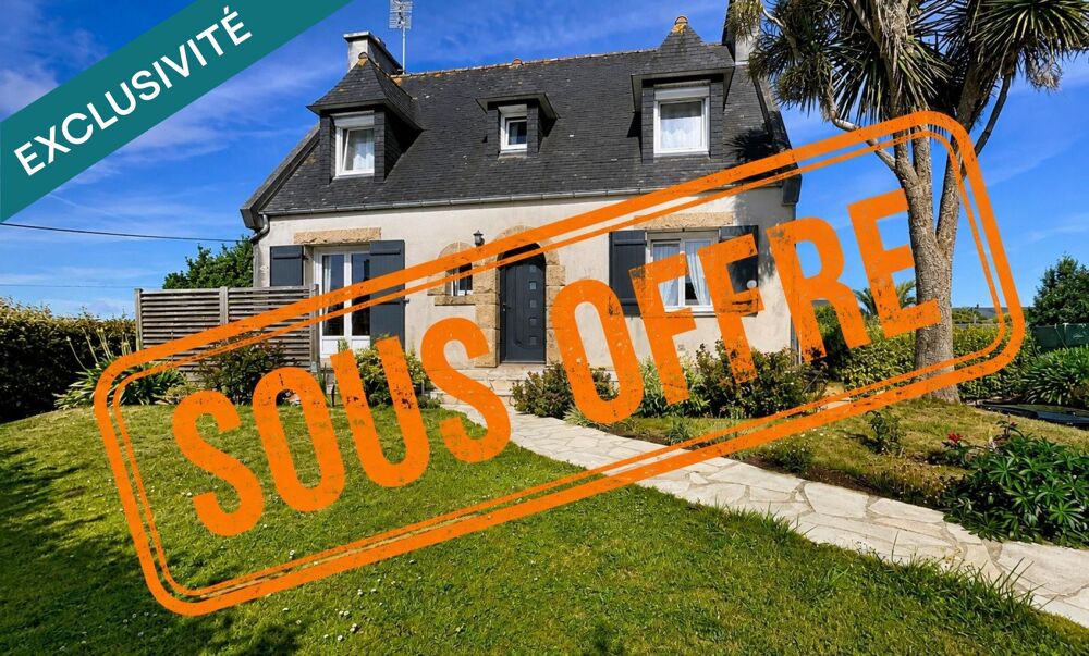 A vendre Maison 4 chambres sur sous-sol complet, Lannilis