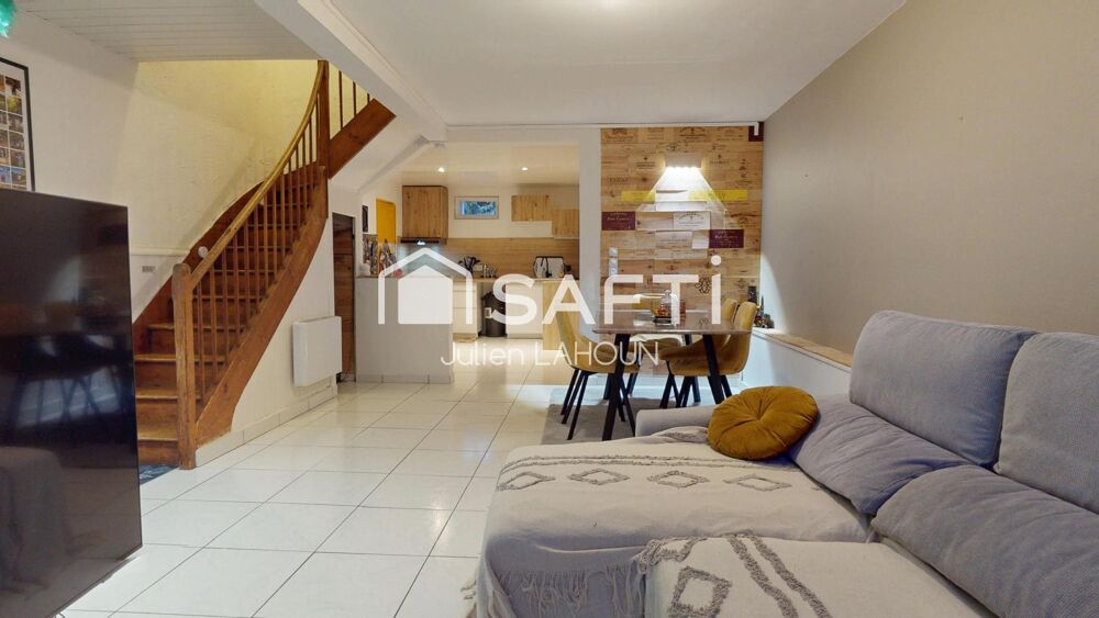 Maison centre ville 2 chambres sans extérieur