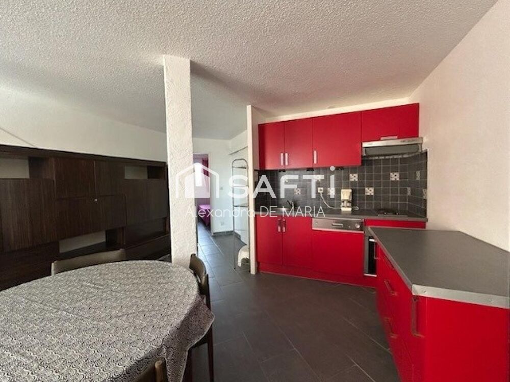 T2 rénové avec loggia et vue marina