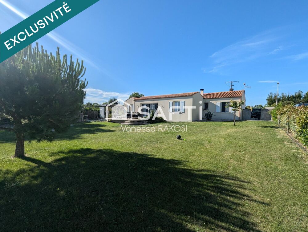 PUY DU LAC MAISON FAMILIALE DE PLAIN PIED 148 M² 5 CHAMBRES VUE DEGAGEE
