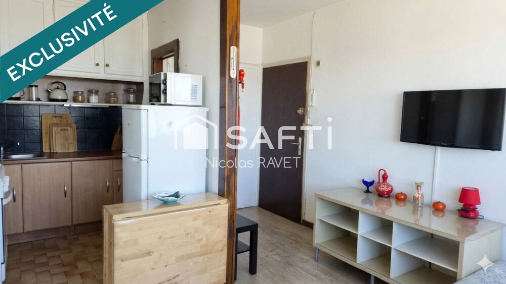 Studio traversant avec vue panoramique Lac Léman