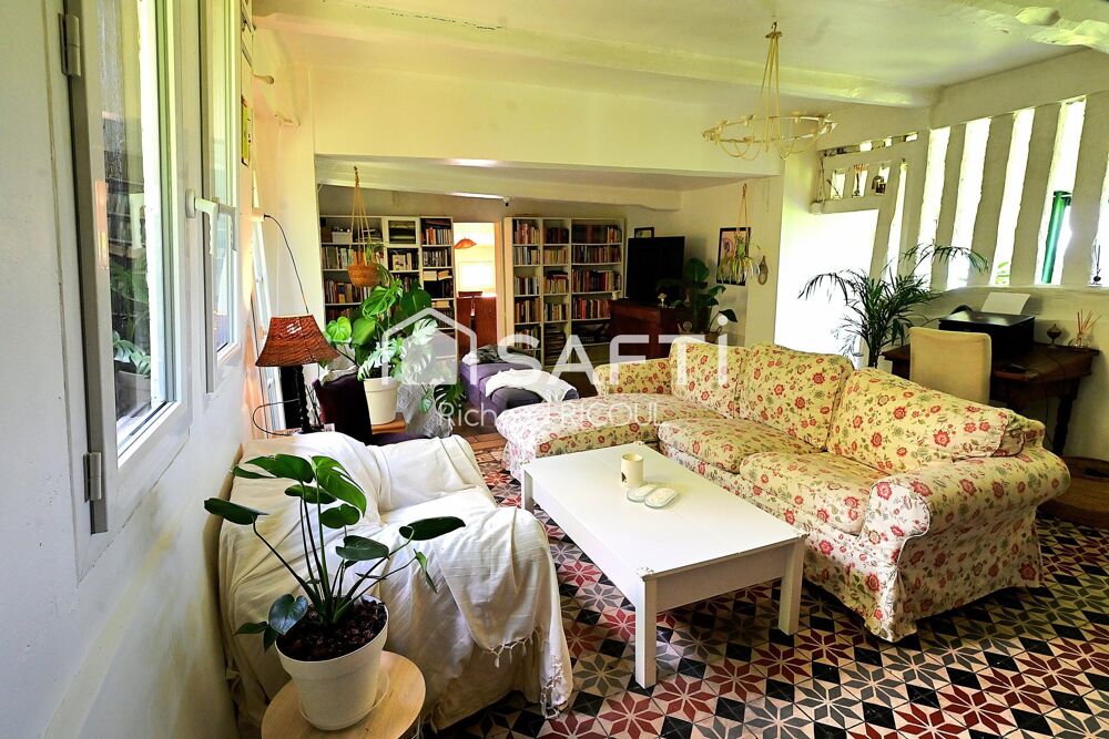 Longère traditionnelle 150m², 3,7Ha, Vue Mer, 7ch