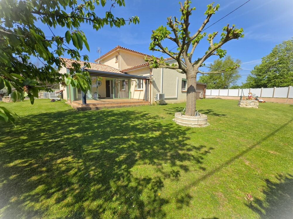 Maison t5 de 120-m² avec jardin et piscine