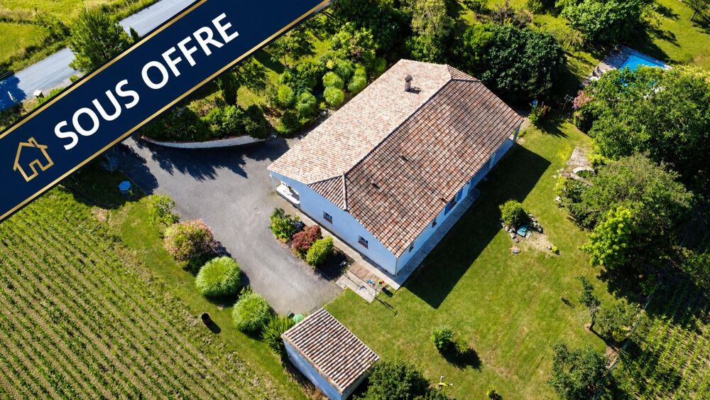 Vente Maison Maison familiale de plain-pied avec piscine et grand terrain à Laplume Laplume