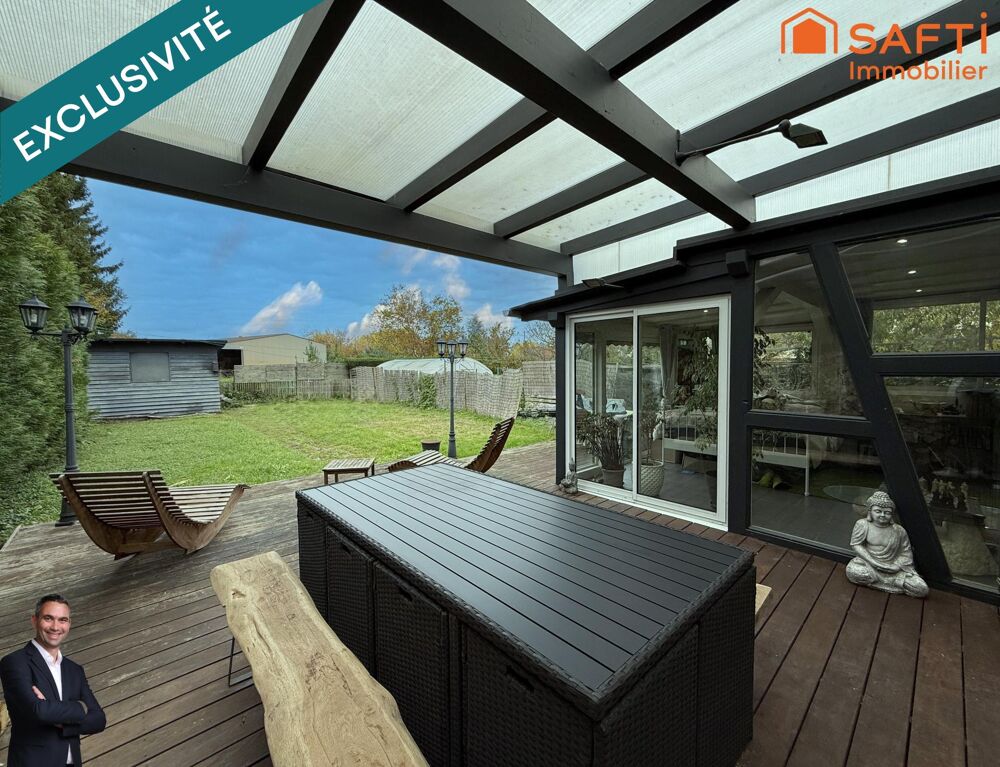 Vente Maison Superbe maison atypique de 3 pièces disposant d'une terrasse, d'un jardin et d'un parking ! Daubensand