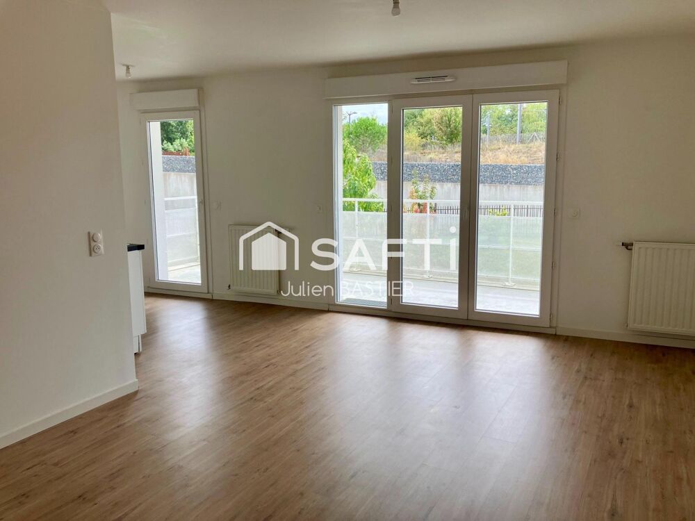 Vente Appartement Bruges – Tram E Ausone – T2 de 47m2 lumineux, balcon de 10m2, place de stationnement Bruges