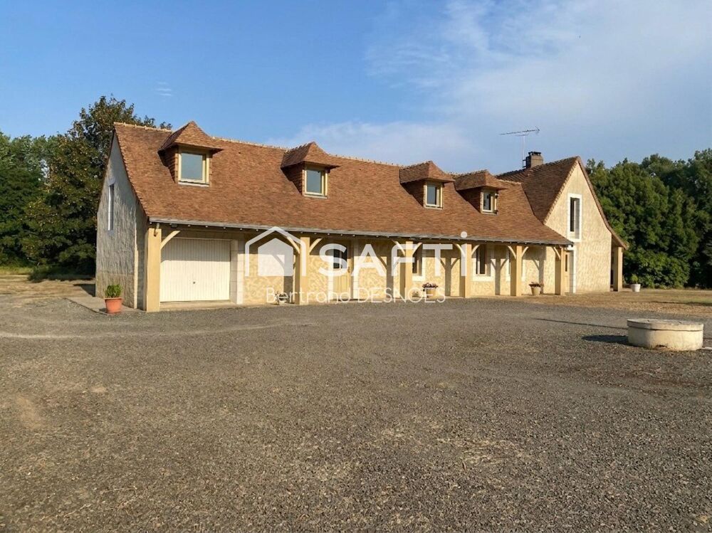 Longère de 202 m² à la campagne sur grand terrain