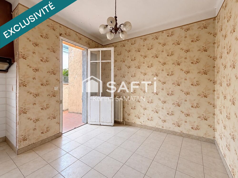 Vente Maison Toulouse – Proche universités, maison de 93 m² à rénover entièrement, offrant un fort potentiel pour une résidence principale ou Toulouse