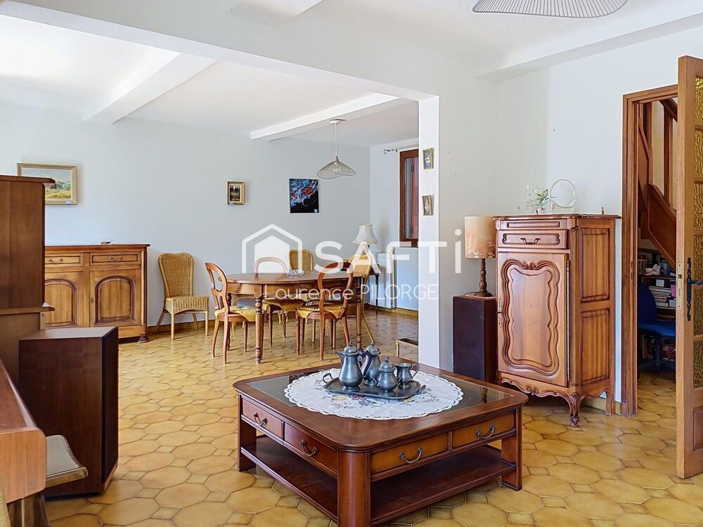 Maison familiale 102 m², jardin, terrasse, garage