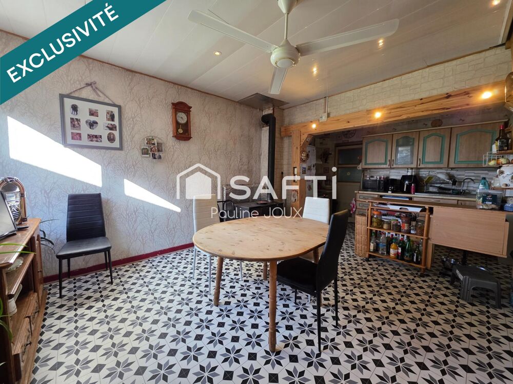 maison 110m2 jardin clos et garage