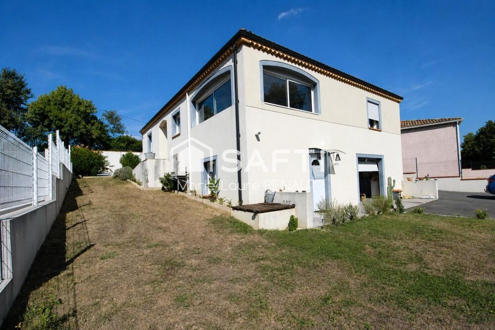 Maison de plain-pied de 118m² peu énergivore de 2015 + Appartement T2 de 26m²