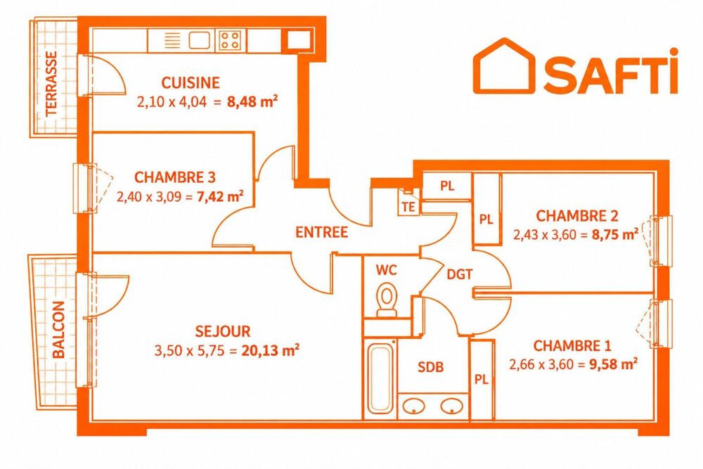 Vente Appartement Rare : T4 idéal au coeur du Blanc-Mesnil Le blanc-mesnil