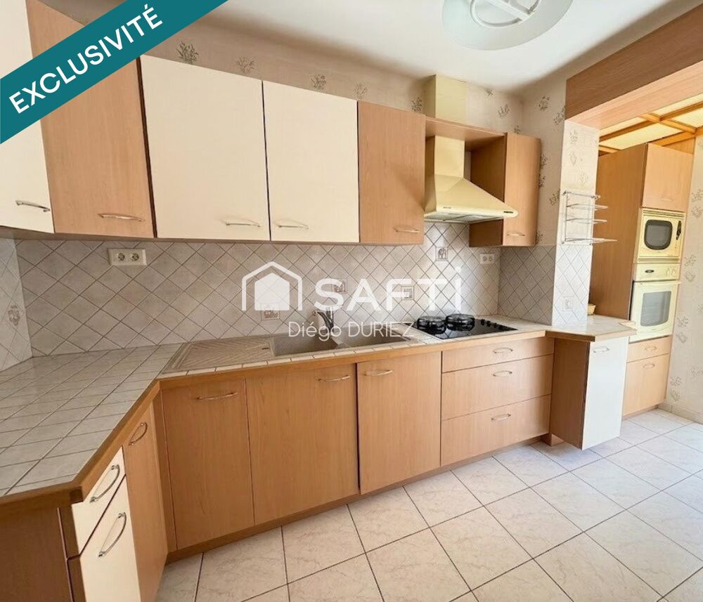 MAISON 4 CHAMBRES - 110m² - DOUBLE GARAGE - JARDIN