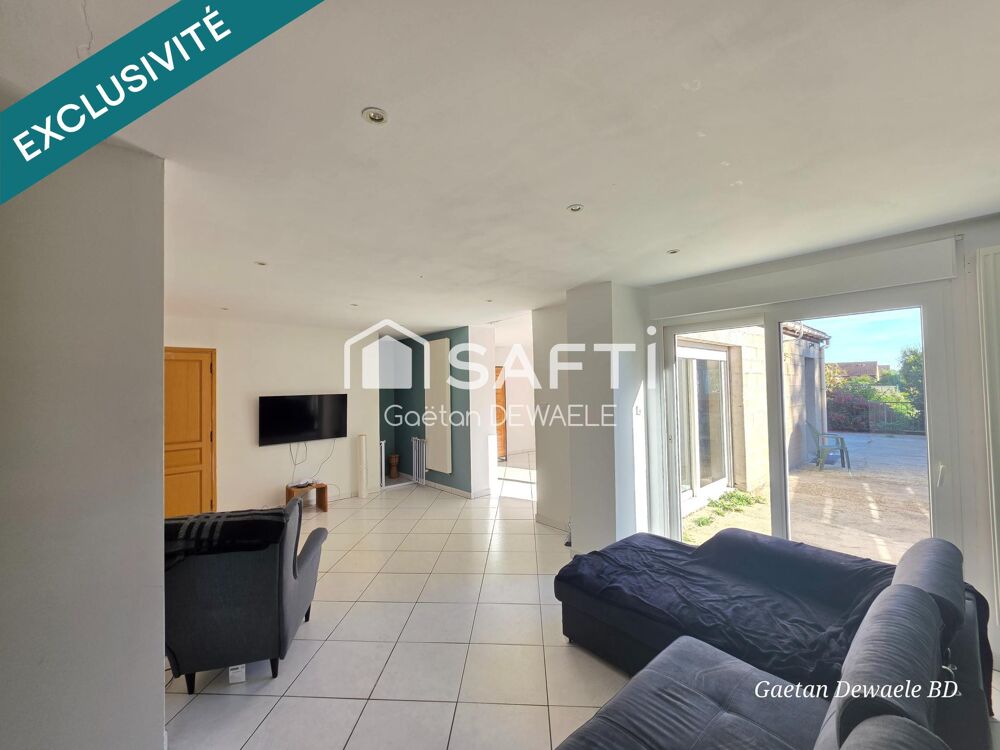 Vente Maison Maison individuelle semi plain pied 5 chambres avec grand garage Bray-dunes