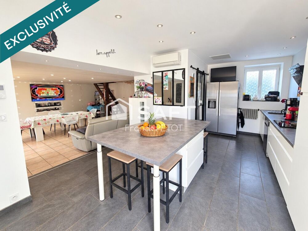 Vente Maison Longère en pierre rénovée – Terrain d'environ 1 100 m² – À 10 km de l'océan La jonchere