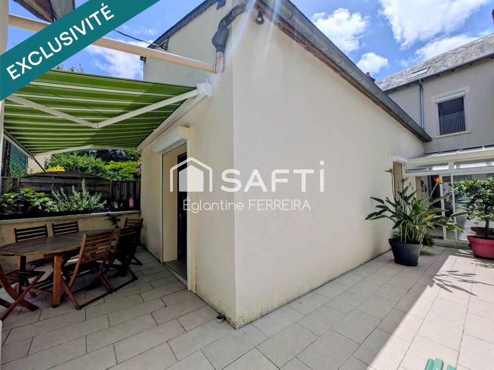 Vente Maison ISSOUDUN, MAISON DE VILLE T4 AVEC JARDIN, DEPENDANCE ET GARAGE 2 VEHICULES. Issoudun