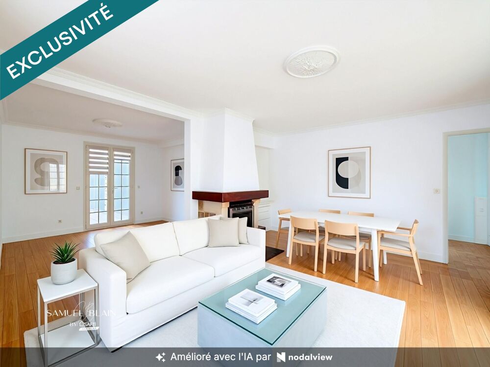 T6 + Sous sol total de 70 M2, préau +Jardin