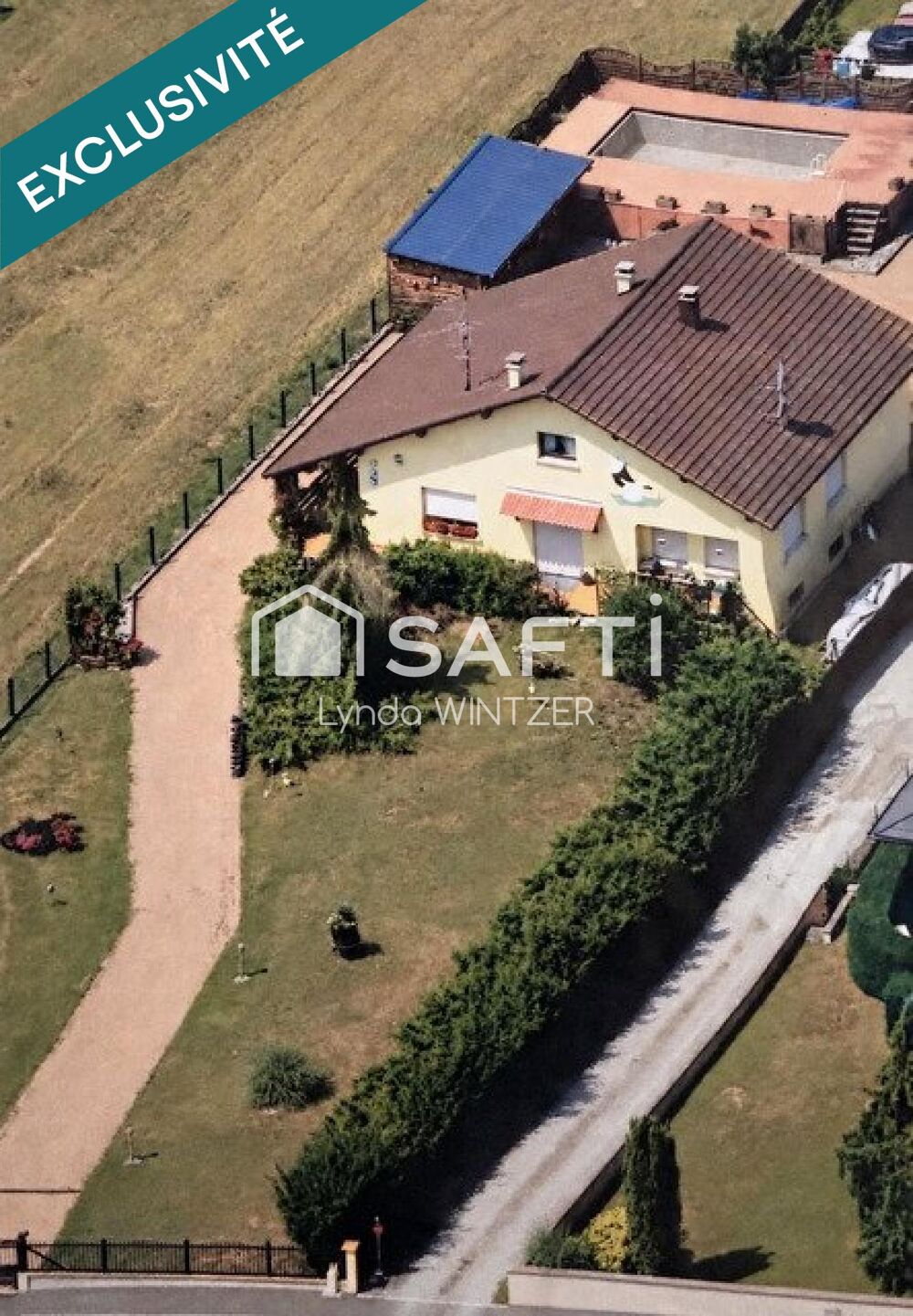 Vente Maison MEYENHEIM - Maison individuelle 124 m2 - Terrain 17 ares - Sous sol complet - Combles aménageables Meyenheim