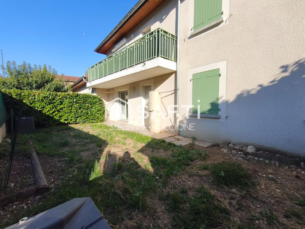 Appartement T3, garage, cave, place de parking, jardinet