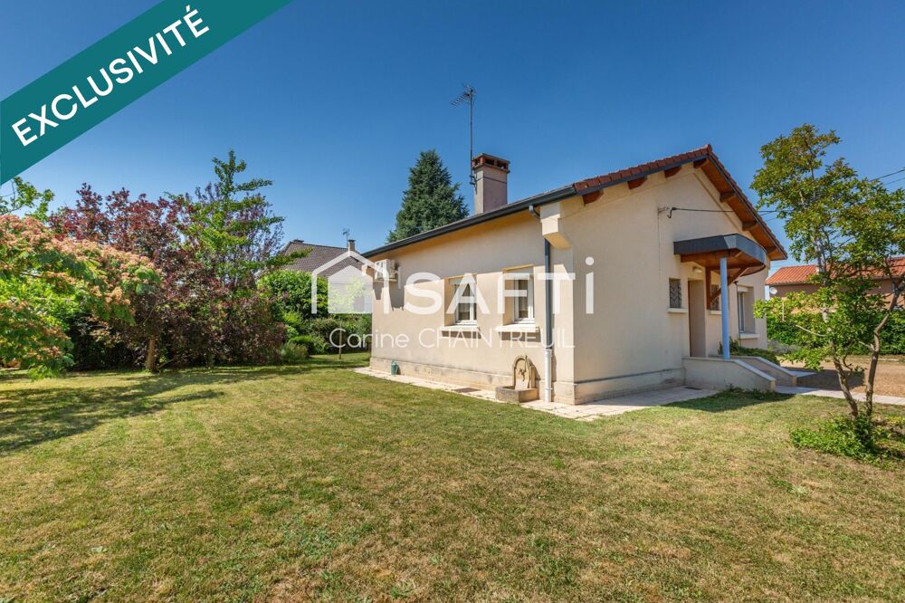 Vente Maison Coup de cœur : lumineux, plain-pied, mezzanine de 30 m² et grand terrain de 800 m². Saint-priest