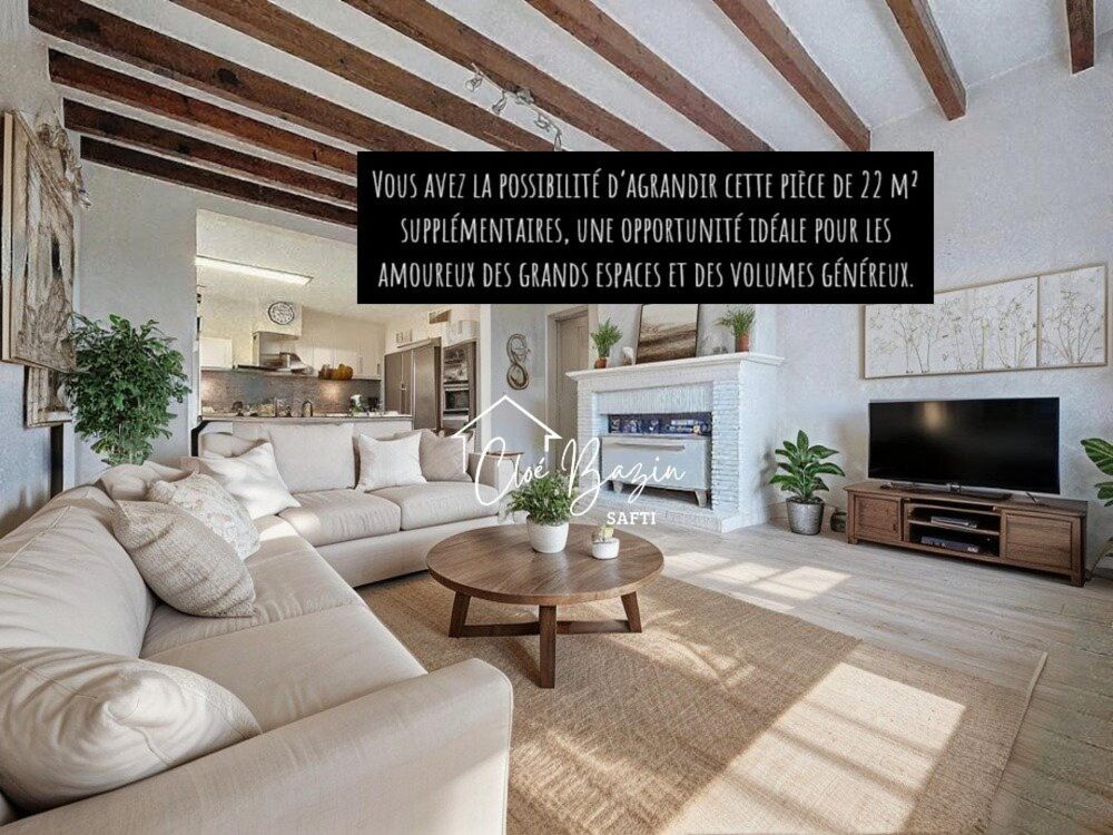 Maison 155 m² ,4000 m² de terrain, 4/5 chambres