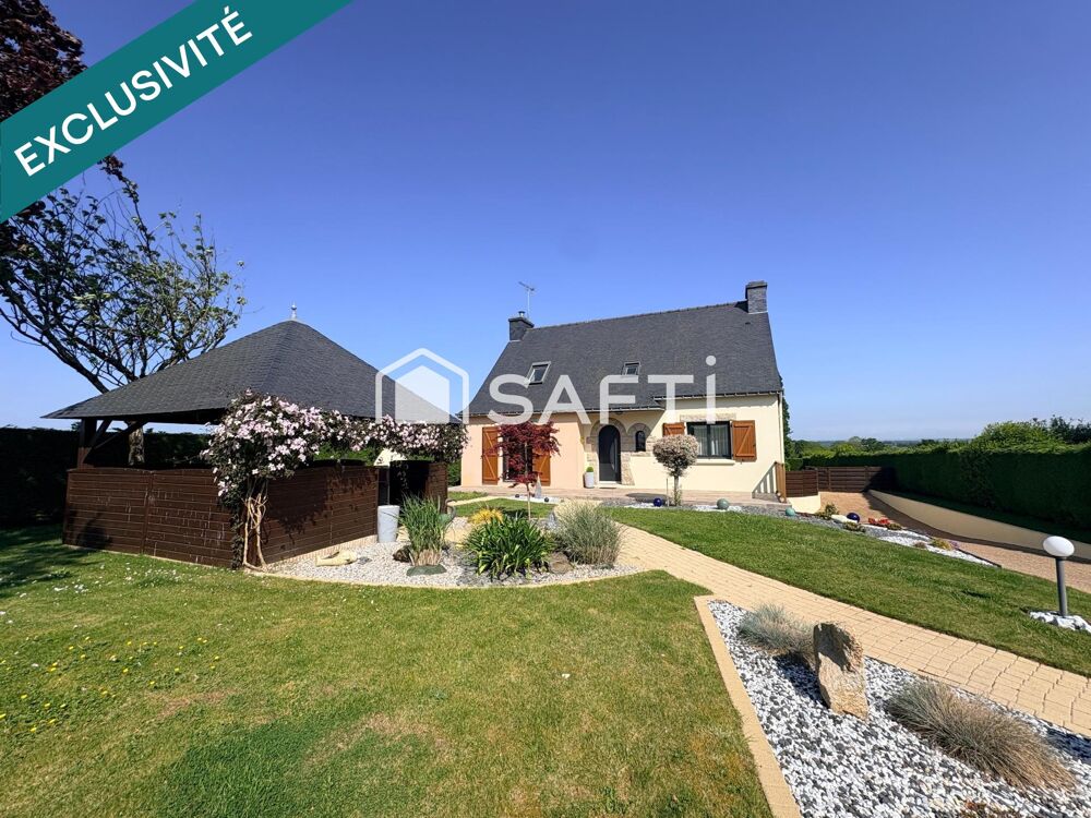 Vente Maison MAGNIFIQUE MAISON NEO BRETONNE SUR SOUS SOL DE 123 M2 SUR TERRAIN DE 3450 M2 A SAINT THURIAU Pontivy