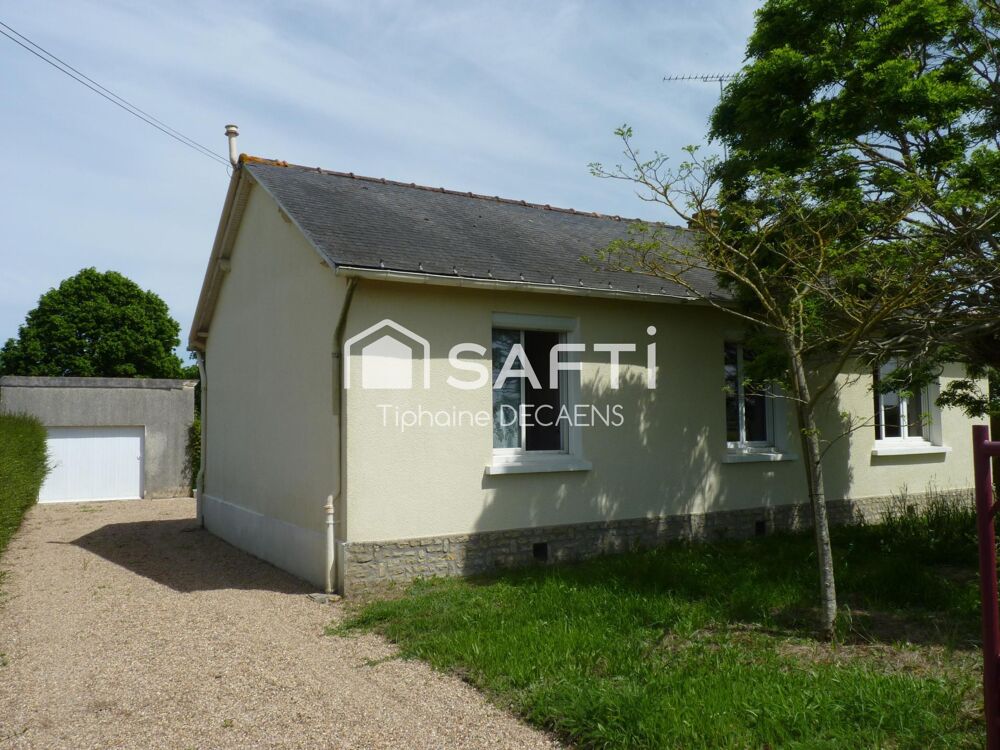 Vente Maison Maison 3 Chambres, grand jardin, cave, garage et dépendance type atelier Parcay-sur-vienne