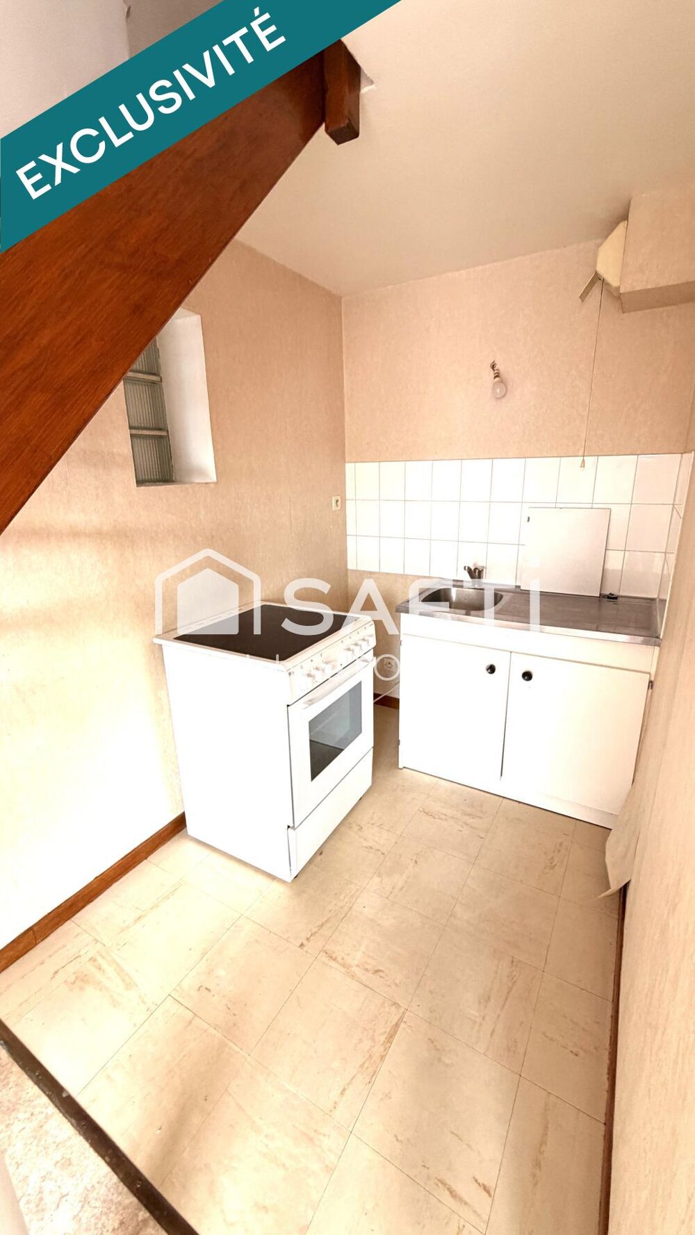 Vente Appartement Duplex, 2P., 42 m2, balcon, cave et place de parking Crepy-en-valois