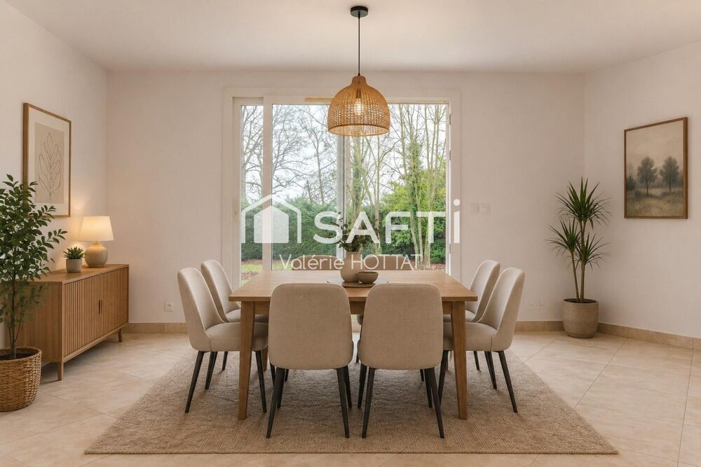 Maison contemporaine de 2003 sur terrain 1700m2