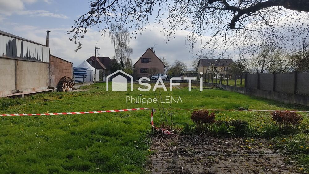 Vente Terrain Terrain 656m² plat constructible et déjà viabilisé Hombourg