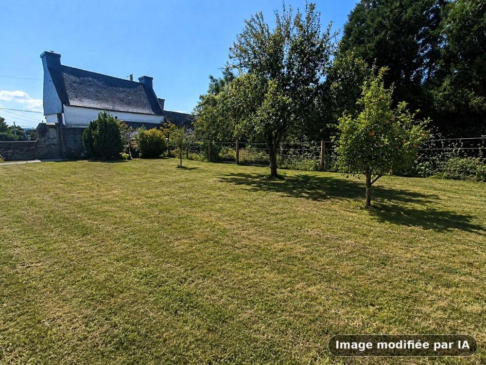 Maison en pierre, 70 m², plein centre de Plestin