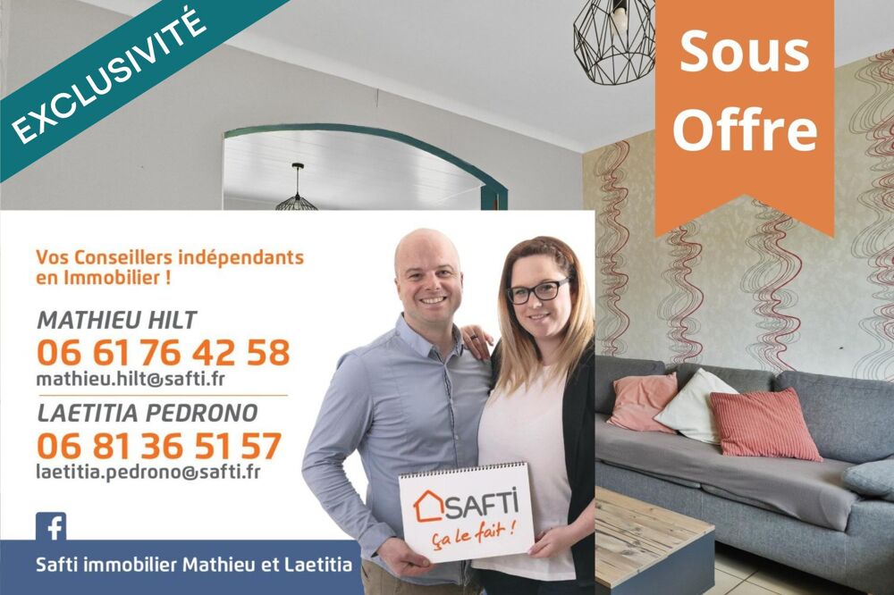 Maison trois chambres avec 427 m² de jardin